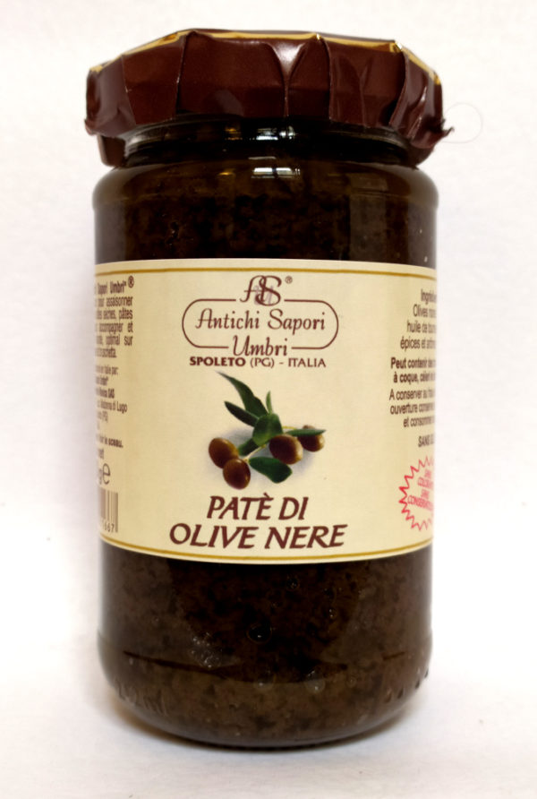 Paté d'olives noires 180 gr