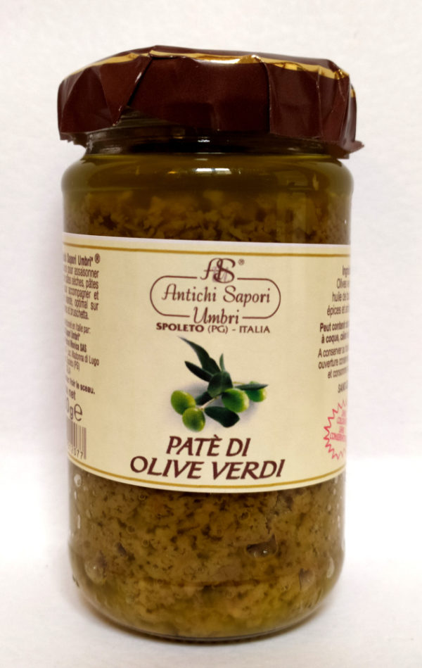 paté d'olives vertes 180 gr